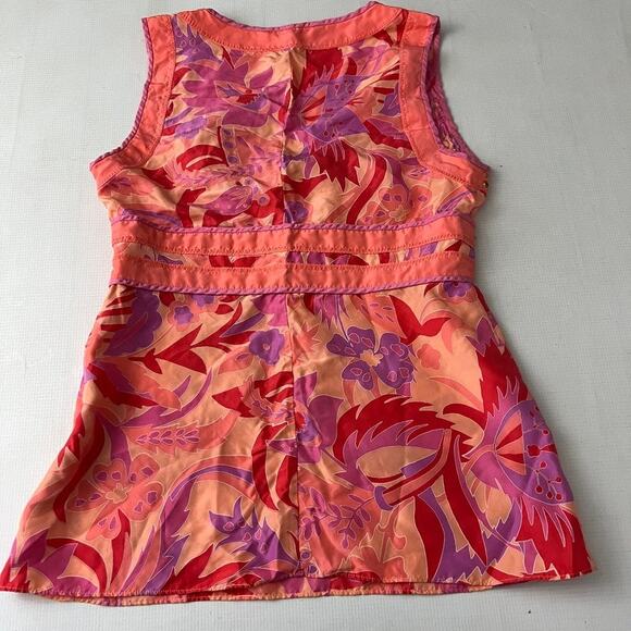 Vintage Express Design Studio Womens Y2K Silk Babydoll Top Size Medium Fairy - Picture 2 of 9